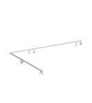 Lampy sufitowe reflektory - Nowodvorski MONO CORNER 2x200 Reflektor/Spot Max moc 10W only LED GU10  Biały 7753 - product 1