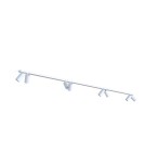 Lampy sufitowe reflektory - Nowodvorski MONO 2x150 Reflektor/Spot Max moc 10W only LED GU10  Biały 7750 - product 1