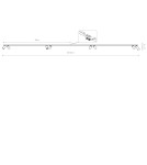 Lampy sufitowe reflektory - Nowodvorski MONO 2x200 Reflektor/Spot Max moc 10W only LED GU10  Mosiądz 7756 - product 2