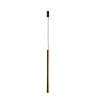 Lampy wiszące rurki - Amplex Lampa wisząca Akadi 1 - Mosiądz polerowany-czarna (700 mm) 8883 - product 1