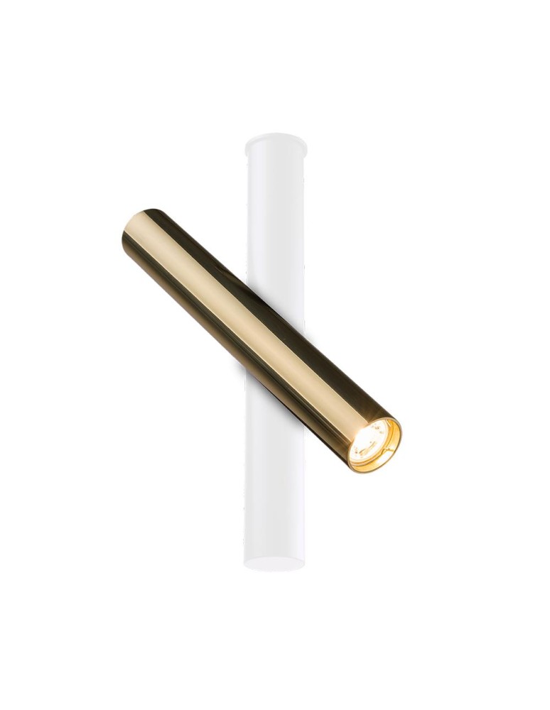 Amplex Reflektor Akadi R1 - Mosiądz polerowany-biały (304 mm) 8894