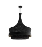 Lampy wiszące - Amplex Lampa wisząca Dota O - Czarna (800 mm) 3000K 5030 - product 1