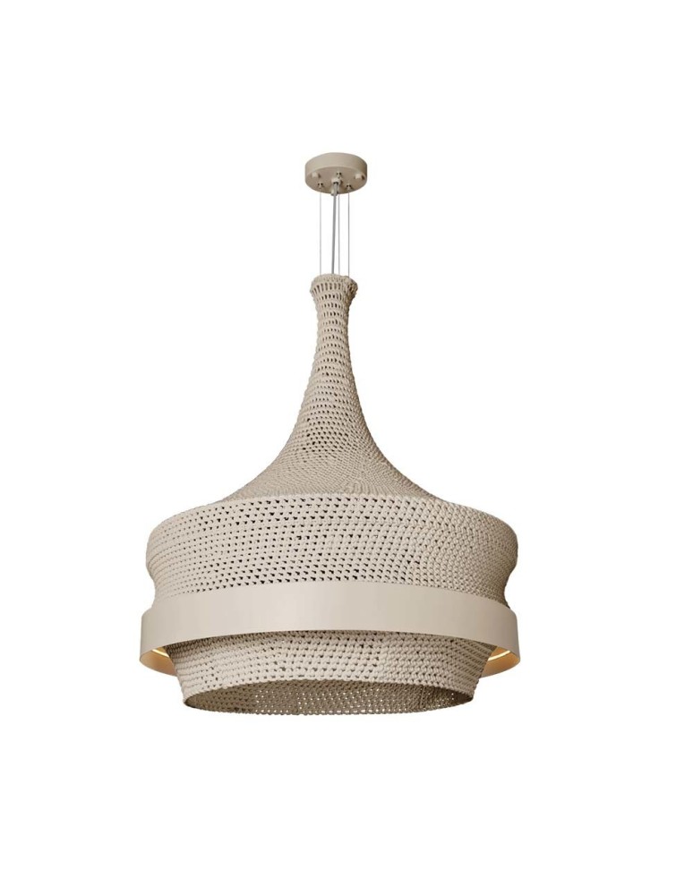 Amplex Lampa wisząca Dota O - Beżowa (800 mm) 3000K 5032