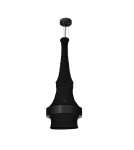 Lampy wiszące - Amplex Lampa wisząca Dota I - Czarna (400 mm) 3000K 5036 - product 1