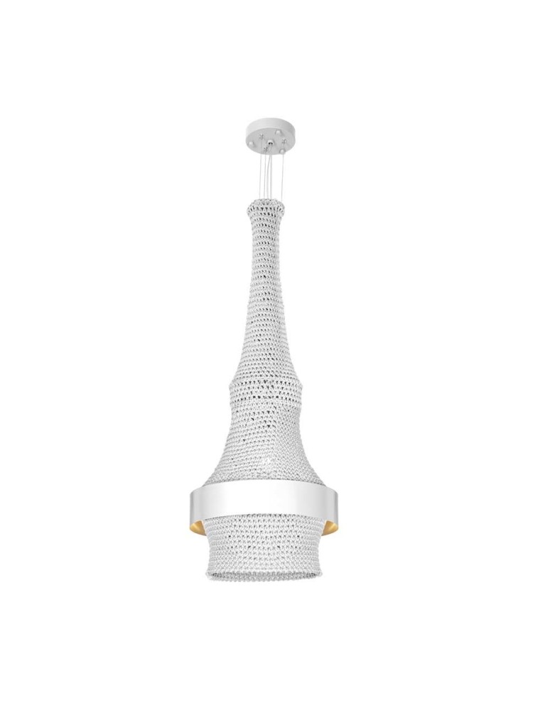 Amplex Lampa wisząca Dota I - Biała (400 mm) 3000K 5037 Amplex Lampa wisząca Dota I - Biała (400 mm) 3000K 5037