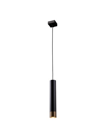 Amplex Lampa wisząca Eido 1 - Czarna-patyna mat (350 mm) 8256