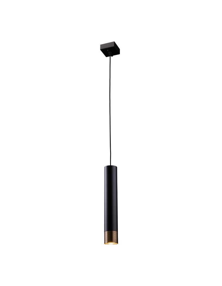 Amplex Lampa wisząca Eido 1 - Czarna-patyna mat (350 mm) 8256
