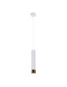 Amplex Lampa wisząca Eido 1 - Biała-patyna mat (350 mm) 8257
