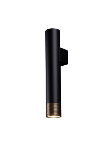 Amplex Kinkiet Eido 1 - Czarny-patyna mat (350 mm) 8268