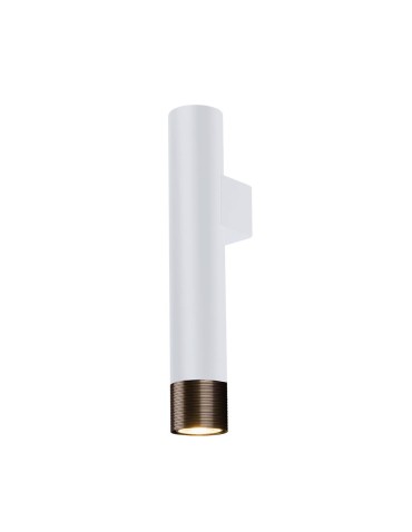 Amplex Kinkiet Eido 1 - Biały-patyna mat (350 mm) 8269