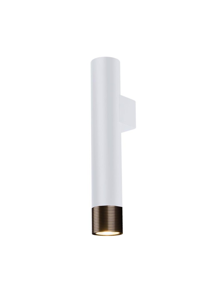 Amplex Kinkiet Eido 1 - Biały-patyna mat (350 mm) 8269