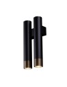 Amplex Kinkiet Eido 2 - Czarny-patyna mat (350 mm) 8270