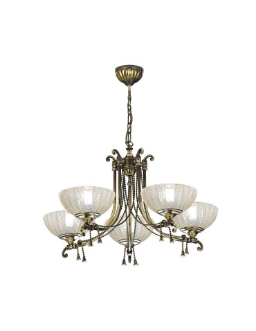 Amplex Lampa wisząca Granda 5 - Patyna połysk (810 mm) 8315
