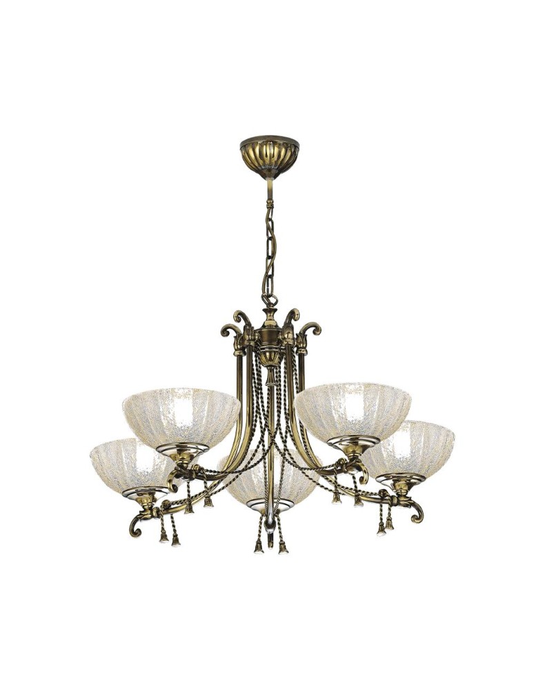 Amplex Lampa wisząca Granda 5 - Patyna połysk (810 mm) 8315