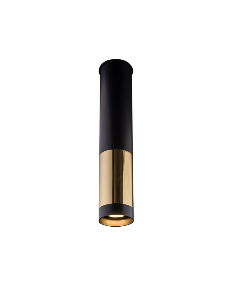 Amplex Plafon Kavos - Mosiądz polerowany-czarny (300 mm) 8356