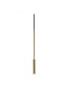 Amplex Lampa wisząca Lara 1 - Mosiądz polerowany-czarna (1700 mm) 8346 Amplex Lampa wisząca Lara 1 - Mosiądz polerowany-czarna (1700 mm) 8346