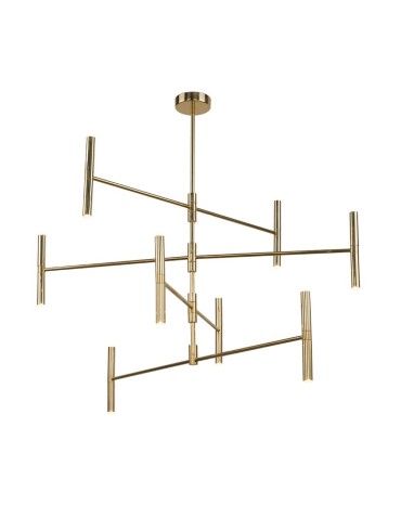 Amplex Lampa wisząca Livi 16 - Mosiądz polerowany (880 mm) 8392