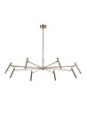 Amplex Lampa wisząca Livo 8 - Mosiądz polerowany (960 mm) 8394