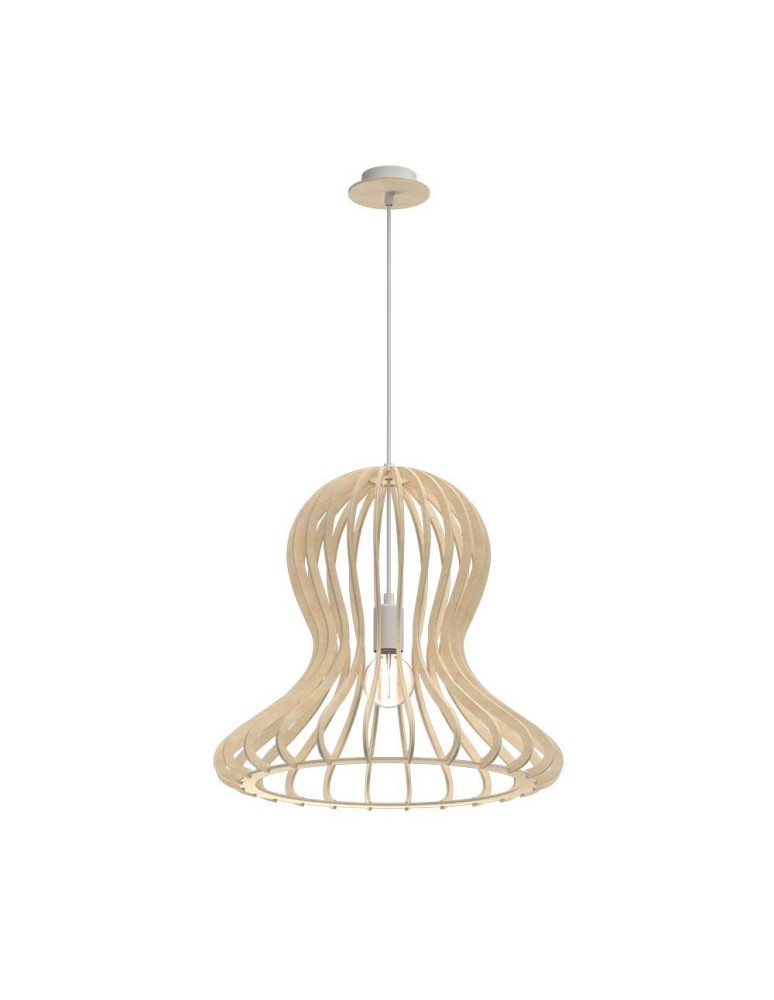 Amplex Lampa wisząca Octo - Naturalna sklejka (440 mm) 5017 Amplex Lampa wisząca Octo - Naturalna sklejka (440 mm) 5017