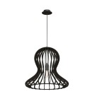 Lampy wiszące - Amplex Lampa wisząca Octo - Czarna sklejka (440 mm) 5020 - product 1