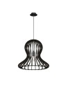 Amplex Lampa wisząca Octo - Czarna sklejka (440 mm) 5020