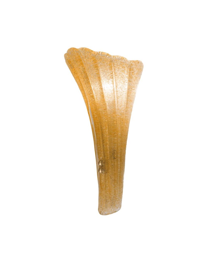 Amplex Kinkiet Petalo - Patyna mat-złoty (310 mm) 8795 Amplex Kinkiet Petalo - Patyna mat-złoty (310 mm) 8795