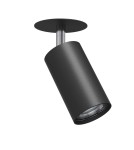 Reflektory wpuszczane w sufit - Brosline Lampa wpuszczana Ace in 55 - Czarna 3254 - product 1