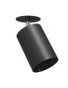 Brosline Lampa wpuszczana Ace dif 80 - Czarna 3256