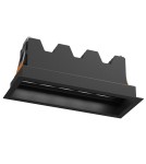 Lampy podtynkowe LED - Brosline Lampa wpuszczana A - Glare in 5 - Czarna 4000K 3047 - product 1