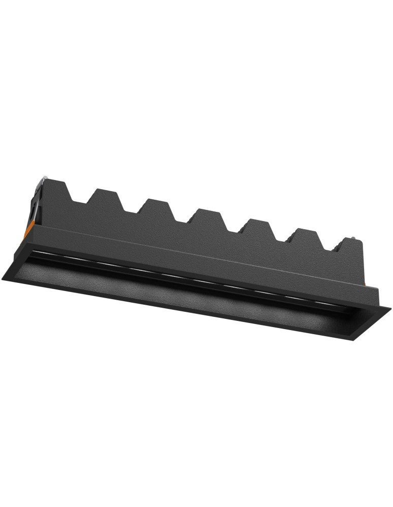 Brosline Lampa wpuszczana A - Glare in 10 - Czarna 4000K 3051