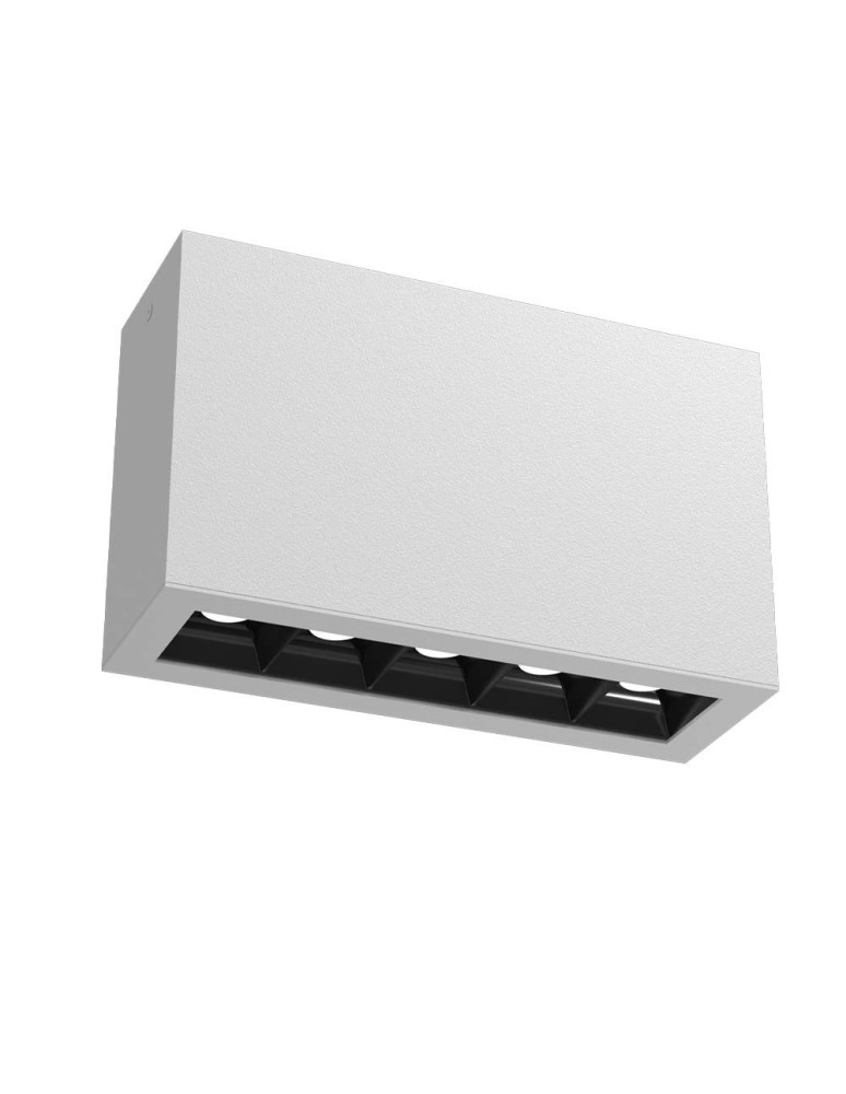 Brosline Plafon A - Glare 5 - Biały (100 mm) 3000K 1039