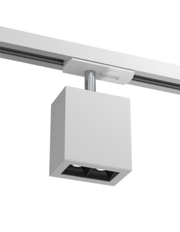 Brosline Spot A - Glare track 2 - Biały - Szynoprzewód 1F 230V 3000K 6320