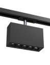 Brosline Spot A - Glare track 5 - Czarny - Szynoprzewód 1F 230V 3000K 6322