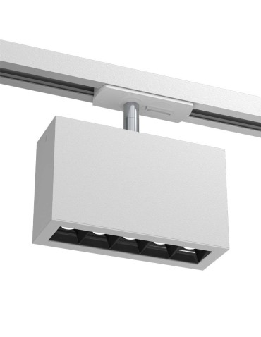 Brosline Spot A - Glare track 5 - Biały - Szynoprzewód 1F 230V 3000K 6324