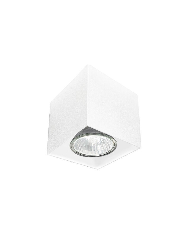 Brosline Plafon Cage out mini 0-1 - Biały (70 mm) 1075