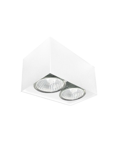 Brosline Plafon Cage out mini 0-2 - Biały (70 mm) 1077