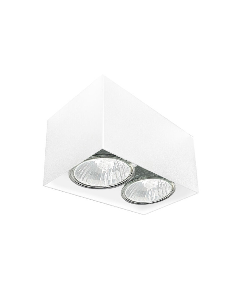 Brosline Plafon Cage out mini 0-2 - Biały (70 mm) 1077