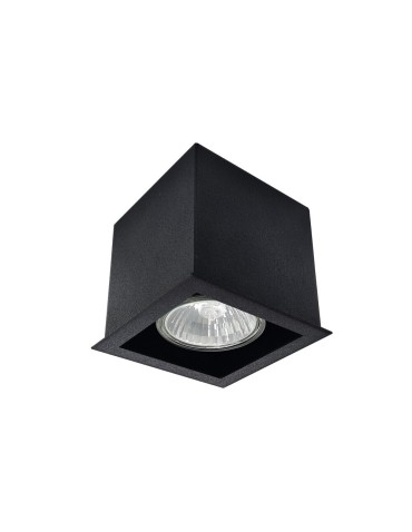 Brosline Plafon Cage out mini 1-1 - Czarny (70 mm) 1078