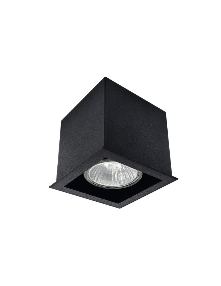 Brosline Plafon Cage out mini 1-1 - Czarny (70 mm) 1078