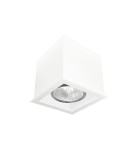 Oprawy sufitowe kwadratowe - Brosline Plafon Cage out mini 1-1 - Biały (70 mm) 1079 - product 1