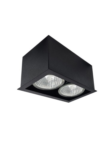 Brosline Plafon Cage out mini 1-2 - Czarny (70 mm) 1080
