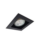 Lampy podtynkowe kwadratowe - Brosline Lampa wpuszczana Cage in mini 1-1 - Czarna 3032 - product 1