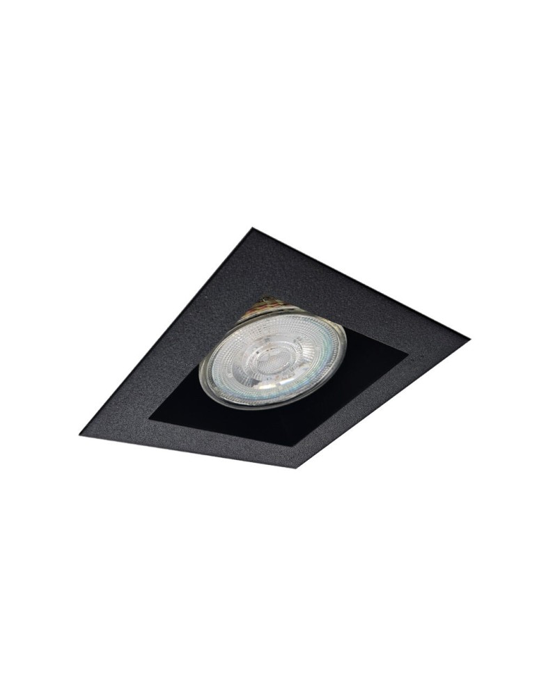 Brosline Lampa wpuszczana Cage in mini 1-1 - Czarna 3032