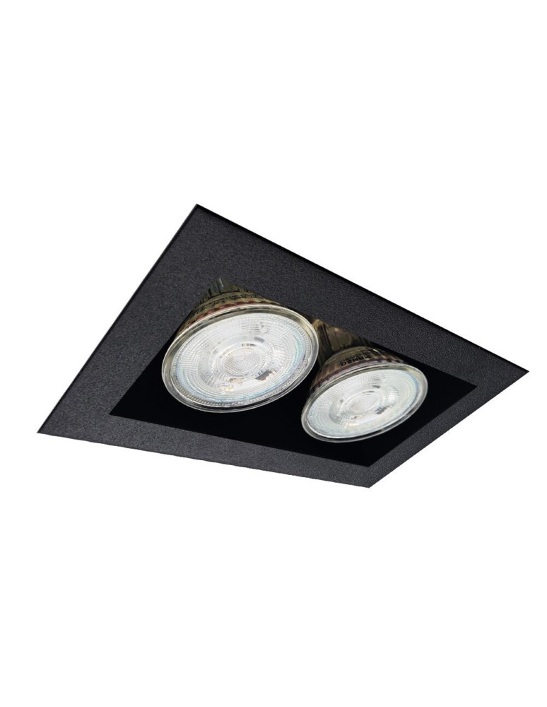 Brosline Lampa wpuszczana Cage in mini 1-2 - Czarna 3034