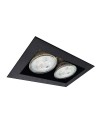 Brosline Lampa wpuszczana Cage in mini 1-2 - Czarna 3034