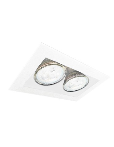 Brosline Lampa wpuszczana Cage in mini 1-2 - Biała 3035