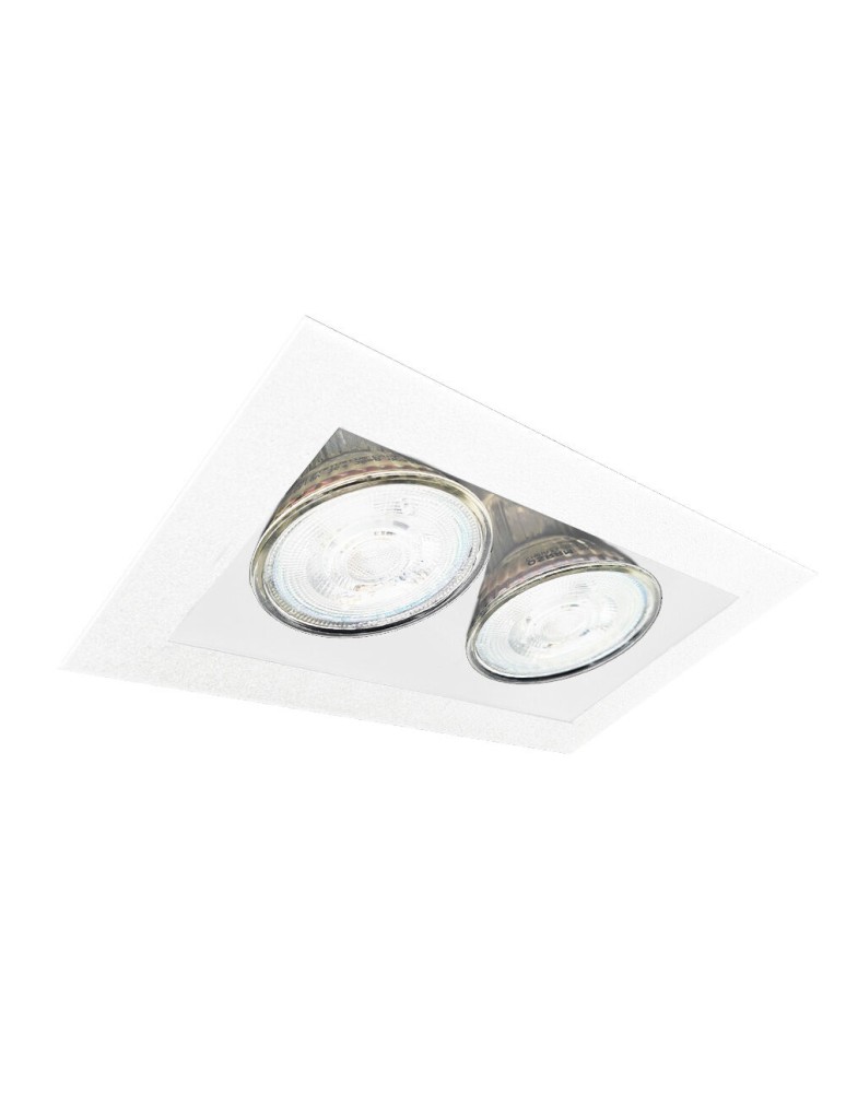 Brosline Lampa wpuszczana Cage in mini 1-2 - Biała 3035