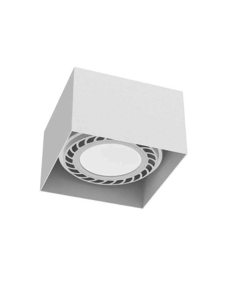 Brosline Plafon Cage out 0-1 - Biały (85 mm) 1268