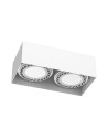 Brosline Plafon Cage out 0-2 - Biały (85 mm) 1270
