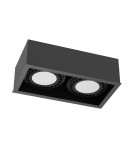 Oprawy sufitowe kwadratowe - Brosline Plafon Cage out 1-2 - Czarny (85 mm) 1273 - product 1